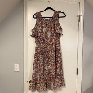 Brand New open shoulder Lauren Conrad dress